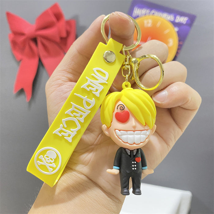 Wholesale PVC Cartoon Doll Keychain JDC-KC-WuYi036