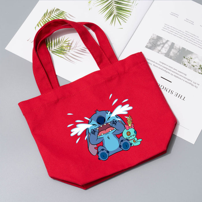 Wholesale Cartoon Printed Pattern Canvas Tote Bag JDC-HD-WuDuomei001