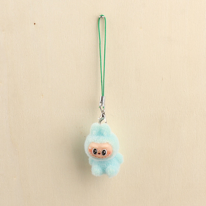 Wholesale Flocked Doll Keychain