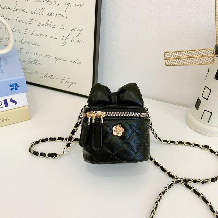 Wholesale Golden Camellia Mini Crossbody Bag for Parent-Child