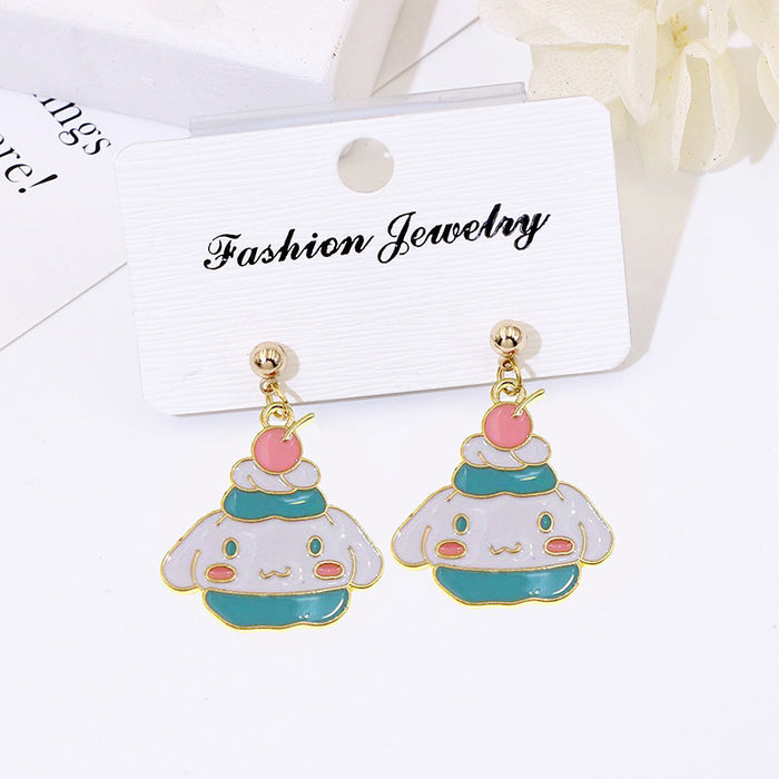 Wholesale Cartoon S925 Silver Ear Studs Boutique Resale Fashion Accessory MOQ≥2