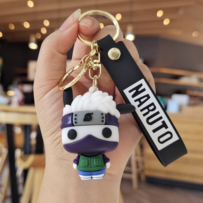 Wholesale Cartoon Doll Silicone Keychain (S) JDC-KC-ZhuoRan004