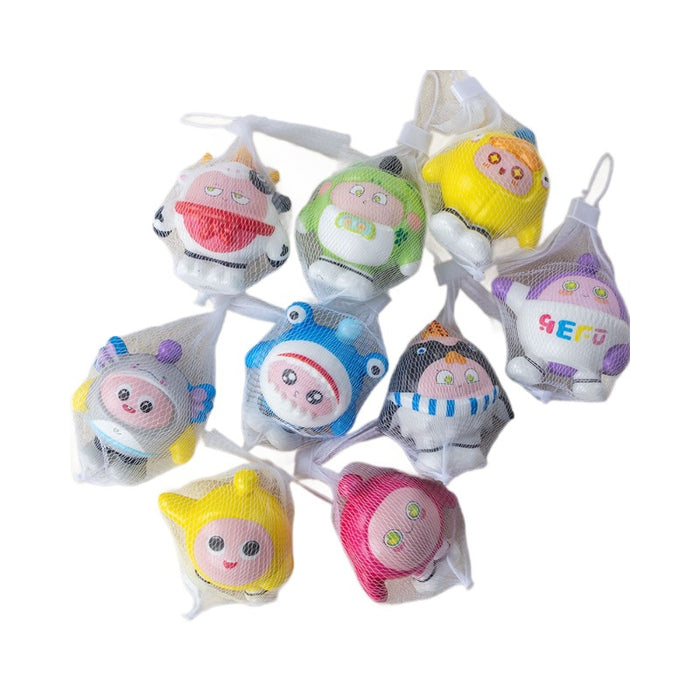 Wholesale 7pcs/set Decompression Internet celebrity hot-selling decompression children' s toy slow rebound pinch