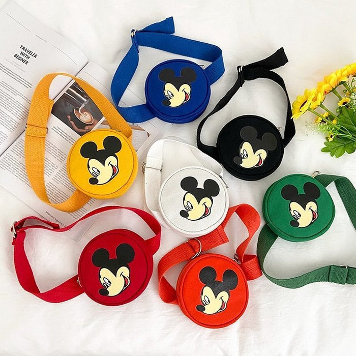 Wholesale children's waist bag cartoon round bag coin purse
