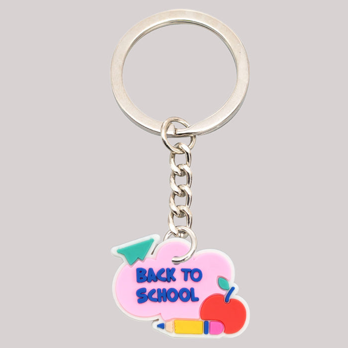 Wholesale  10 PCS Cartoon Keychain PVC Soft Rubber Keychain Accessories  Cute Pendant Keychain