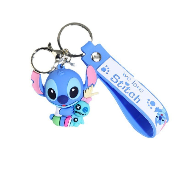 Wholesale PVC cartoon doll keychain JDC-KC-WuYi264