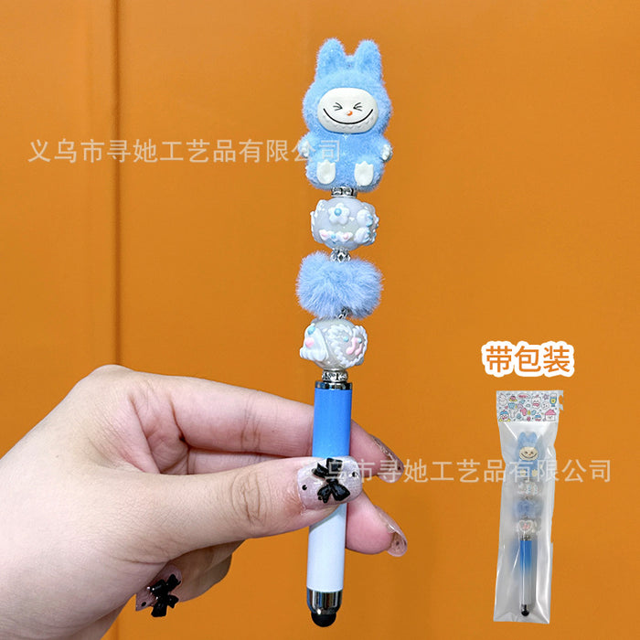 Wholesale DIY Cute Beaded Pen for Mobile Phones and Tablets Touch Screen Gel Ballpoint Pen
