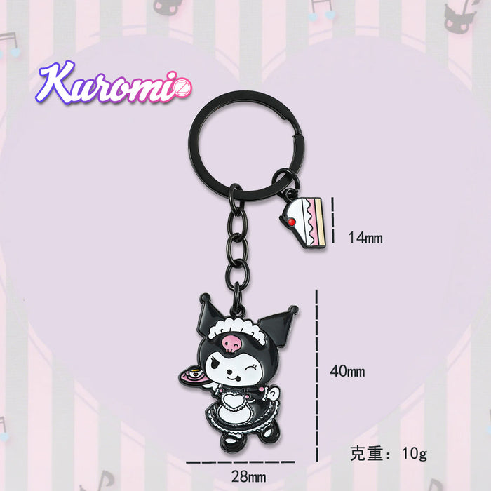 Wholesale Kuromi Keychain Cartoon Bag Pendant Sanrio Keychain Doll Pendant JDC-KC-BS003