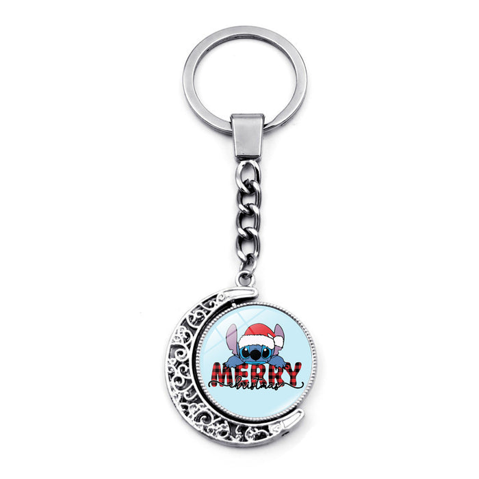 Wholesale Cartoon Alloy Rotating Keychain JDC-KC-HengX027