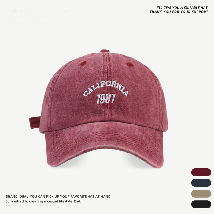 Wholesale Vintage Washed Cotton Baseball Cap JDC-FH-Yizhan003