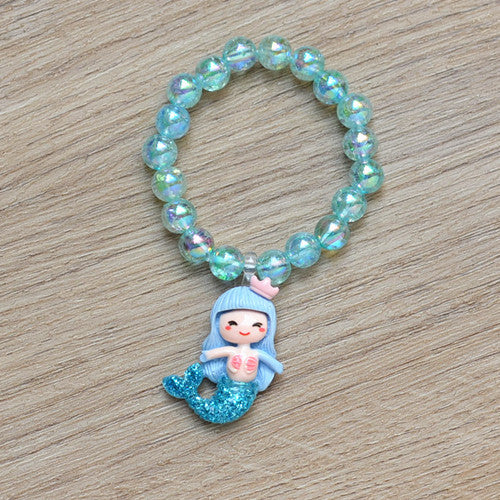 Wholesale Rainbow crystal bead bracelet