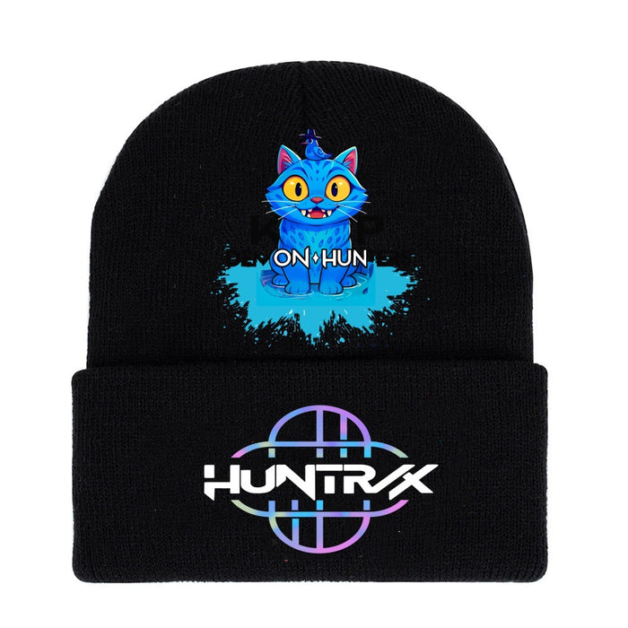 Wholesale Kpop Cartoon Knit Hat Solid Color Wool Hat