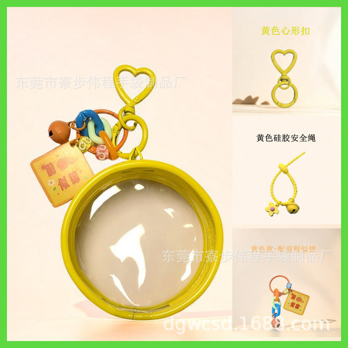 Wholesale The display bag PVC transparent bag badge storage bag