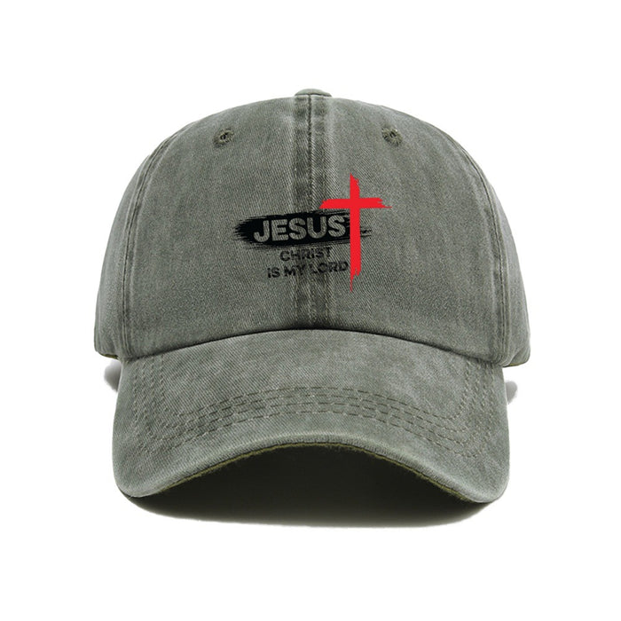 Wholesale New washed vintage letter duckbill cap with soft top and retro baseball cap for sun protection