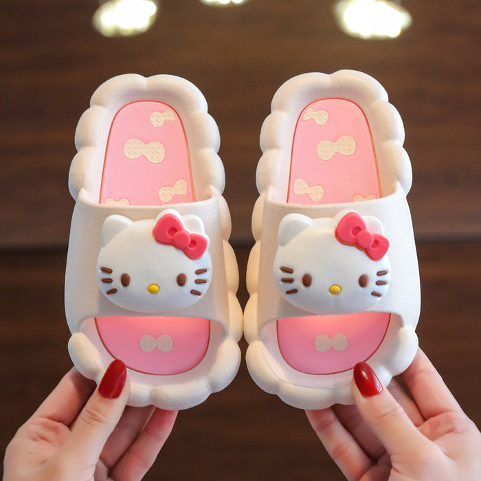 Wholesale PVC Summer Cute Cartoon Children's Slippers JDC-SP-TAN005