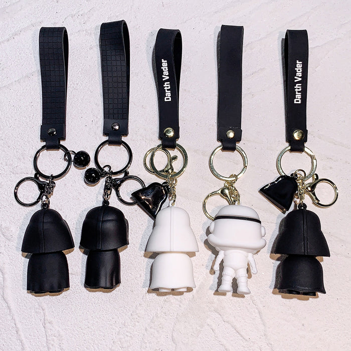 Wholesale Cartoon Silicone Doll Keychain JDC-KC-QiChao057