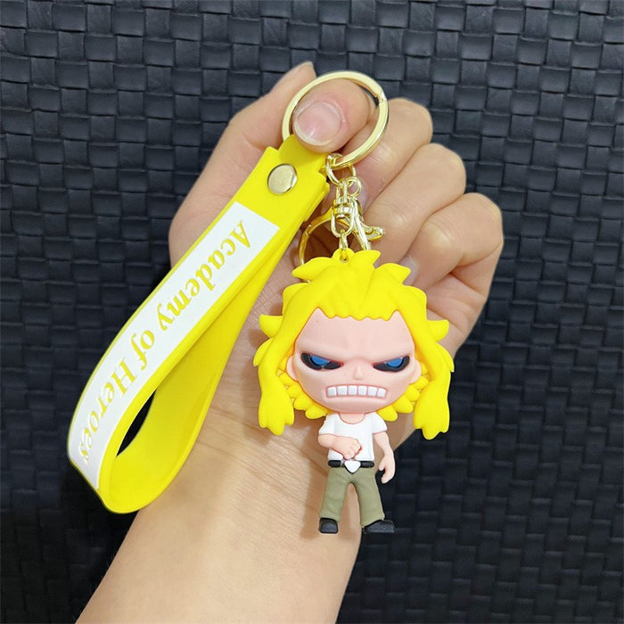 Wholesale Creative Cartoon PVC Soft Keychains JDC-KC-JinB017