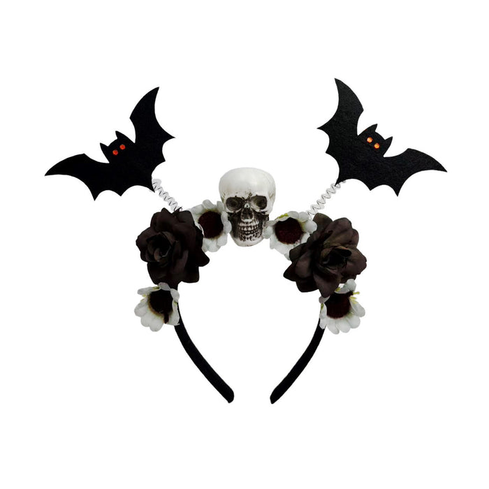 Wholesale  Bat Ghost Flower Headband Dark Style Party Decor Fashion Accessory Gift Resale