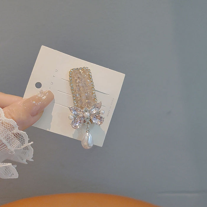 Wholesale Tassel Hair Clips One-word Clip