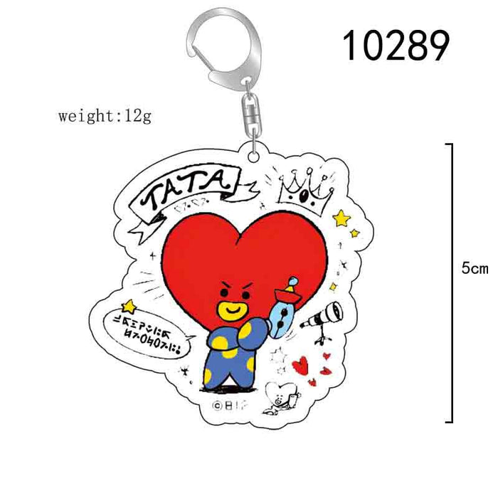 Wholesale Creative Candy Series Kpop Cartoon Keychain JDC-KC-XinF001