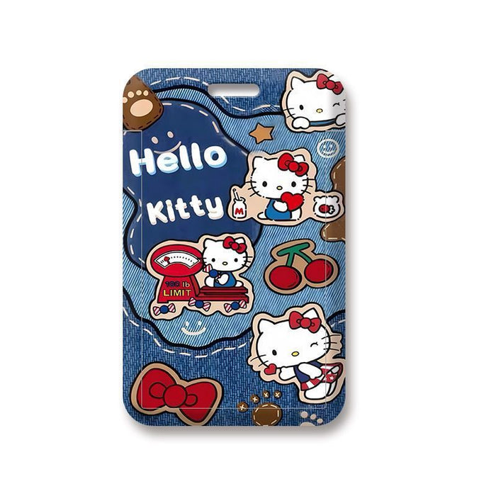 Wholesale Vintage denim card holder keychains