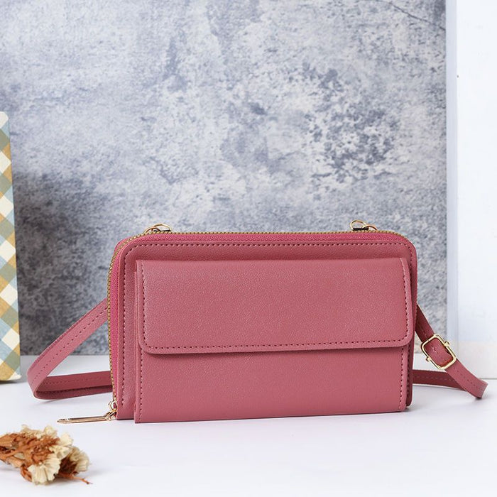 Wholesale PU Leather Horizontal Square Phone Bag for Women - Trendy Cute Daily MOQ≥3