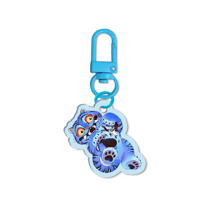 Wholesale 12pcs Custom Acrylic Cartoon Anime Double-Sided Keychain