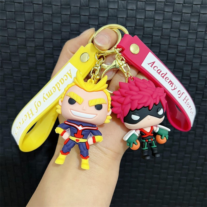 Wholesale Creative Cartoon PVC Soft Keychains JDC-KC-JinB017