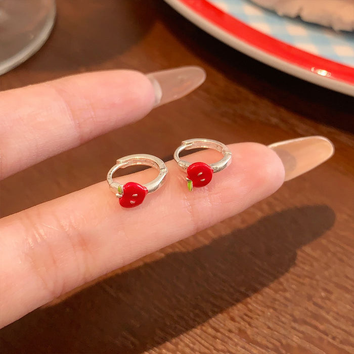Wholesale Cute Red Earrings Studs Set for Everyday Jewelry Accessory