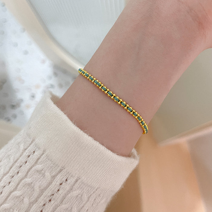 Wholesale Bracelet Fashion Niche Light Luxury High-end Jewelry Simple Versatile Bracelet