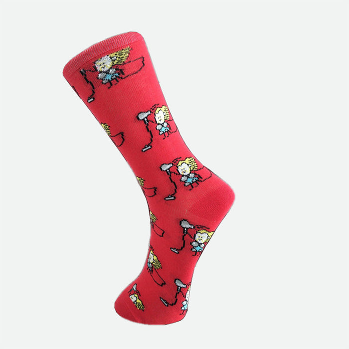 Wholesale cotton cartoon socks  JDC-SK-XY001