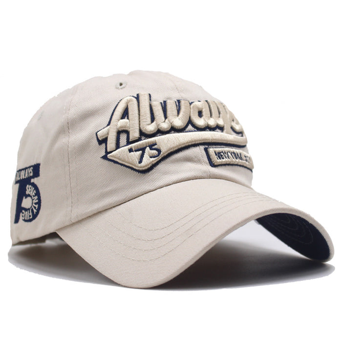 Wholesale Trendy White Dome Baseball Cotton Polyester Hat Fashion Accessory Everyday Gift