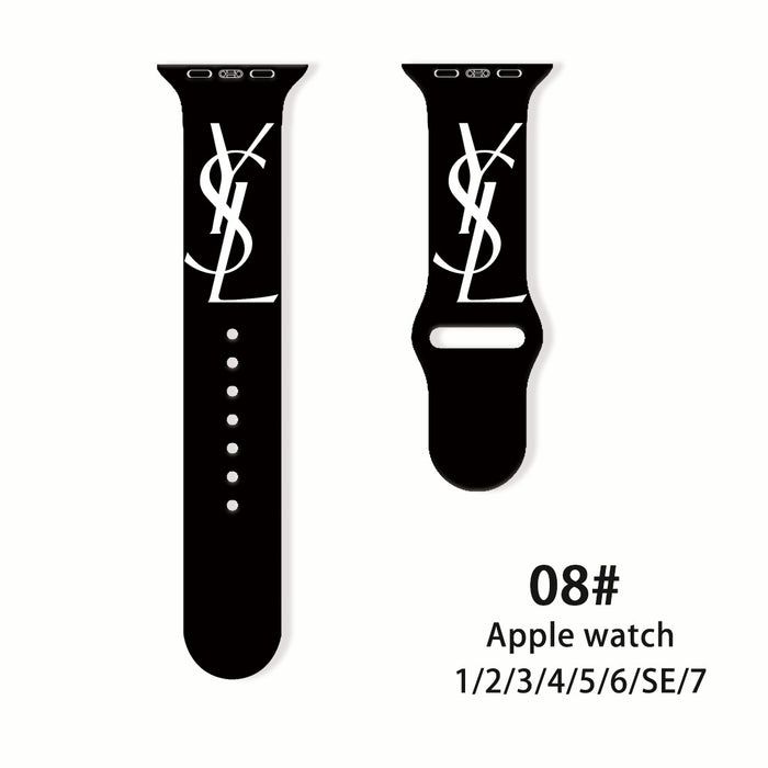 Wholesale Printed Silicone Watch Strap Wristband JDC-WD-NuoQi039