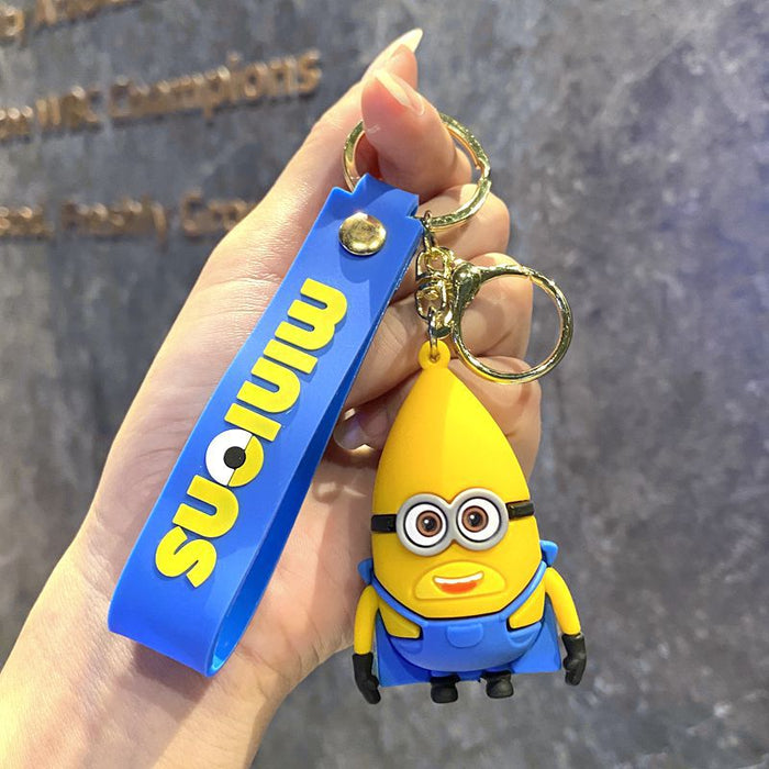 Wholesale Soft Rubber Cartoon Anime Cute Keychain JDC-KC-Gongz059