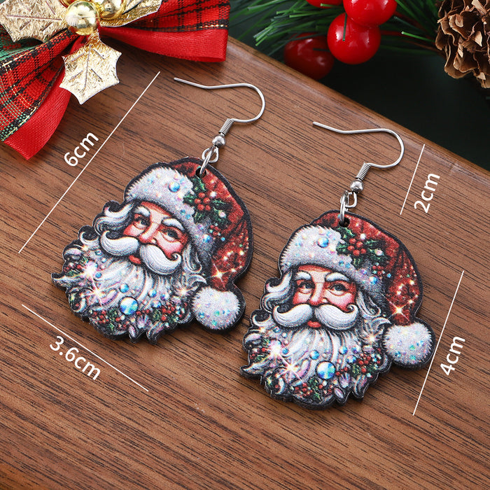Wholesale Cute and quirky Christmas pendant earrings