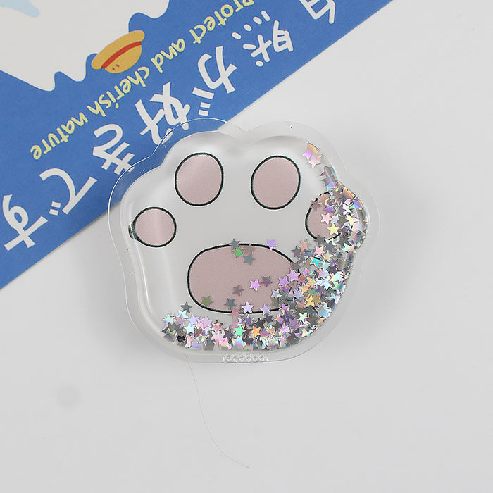 Wholesale Creative Cartoon Quicksand Phone Cushion Stand