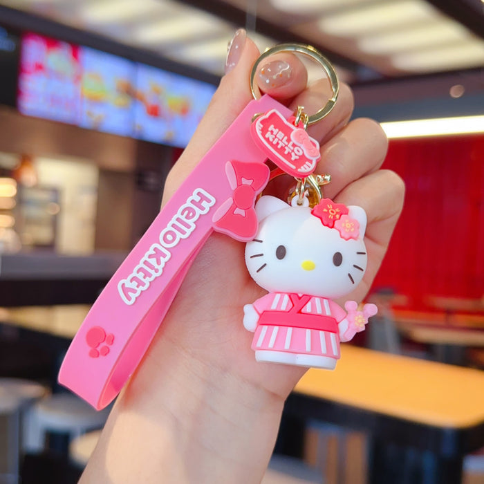 Wholesale Cute cartoon character couple keychains