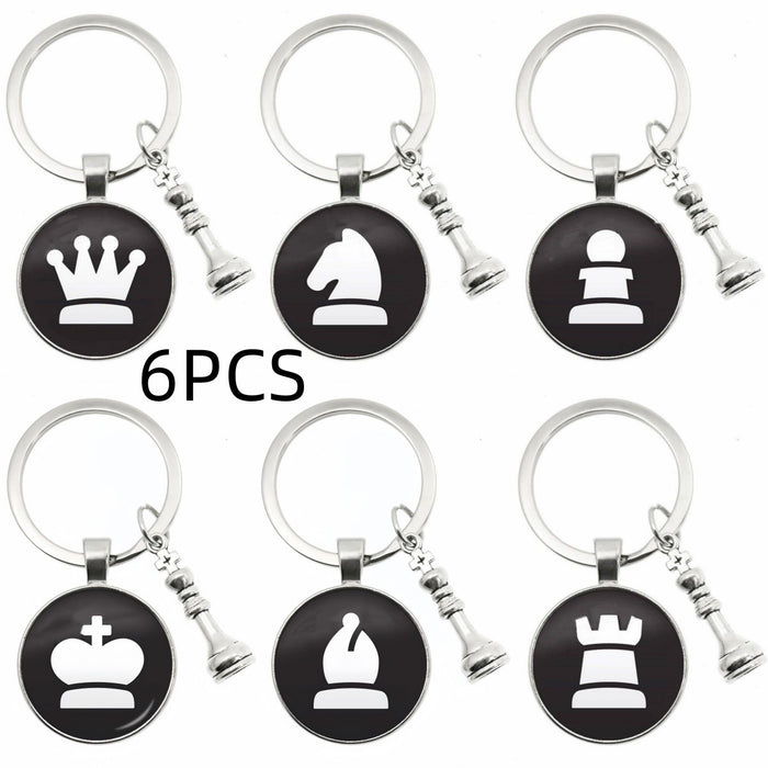 Wholesale Time Stone Keychain Alloy Car Bag Pendant