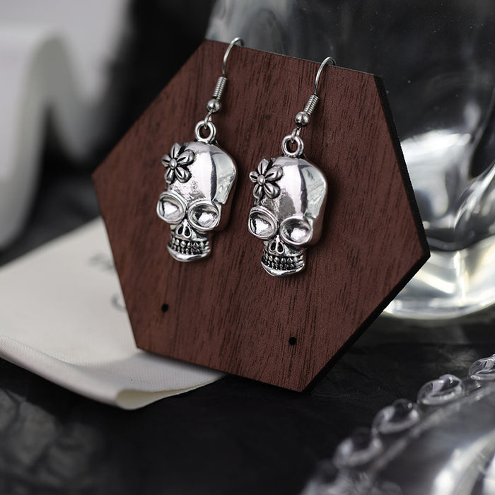 Wholesale Halloween Skull Earrings JDC-ES-Oulu008