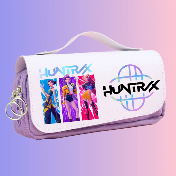 Wholesale Anime KPOP pencil case large capacity pencil bag