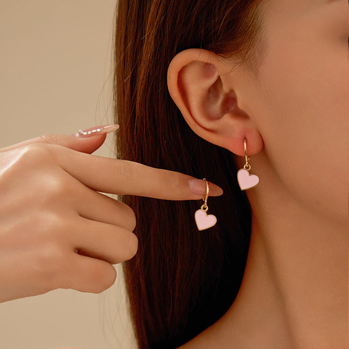 Wholesale Love Butterfly Knot Earnail Earpiece Cross Exquisite Earrings