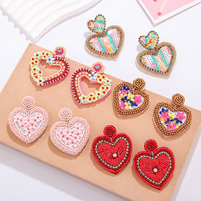 Wholesale love fashion earrings