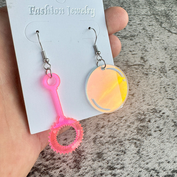 Wholesale Bubble Balloon Acrylic Earrings Trendy Jewelry Accessory