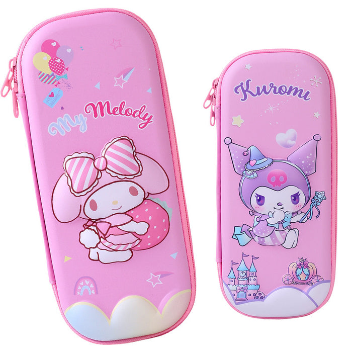 Wholesale New 3D Stereo Stationery Box for Primary School Students Cartoon Eva Pencil Case