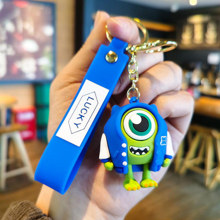 Wholesale Cartoon Doll Silicone Keychain JDC-KC-Tingm124