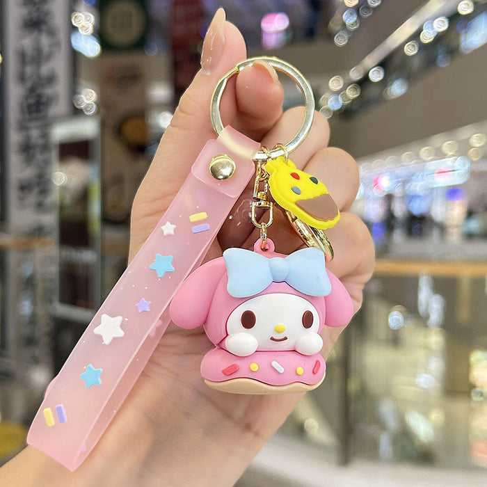 Wholesale Silicone Cartoon Doll Keychain(S)JDC-KC-ZiX022