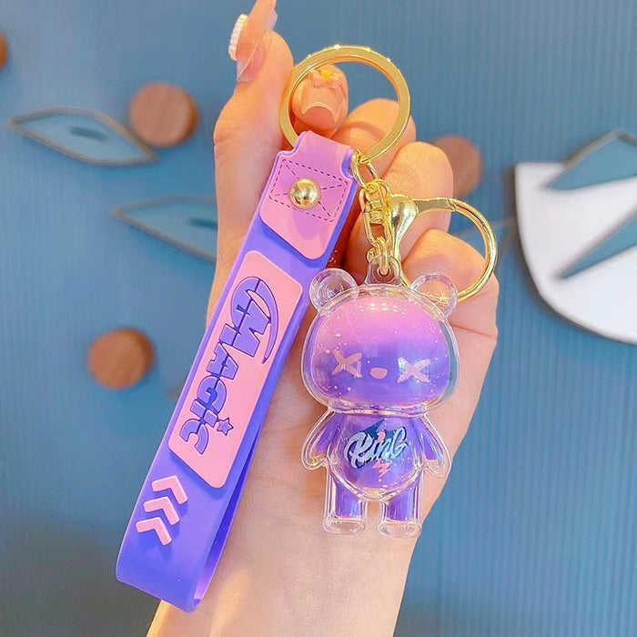 Wholesale Cute Cartoon Doll Glue Keychain JDC-KC-JuMen003