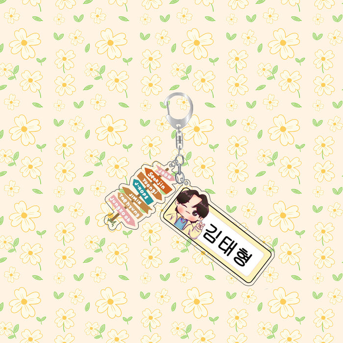 Wholesale Creative Cartoon Cute KPOP Keychain JDC-KC-SuBo006