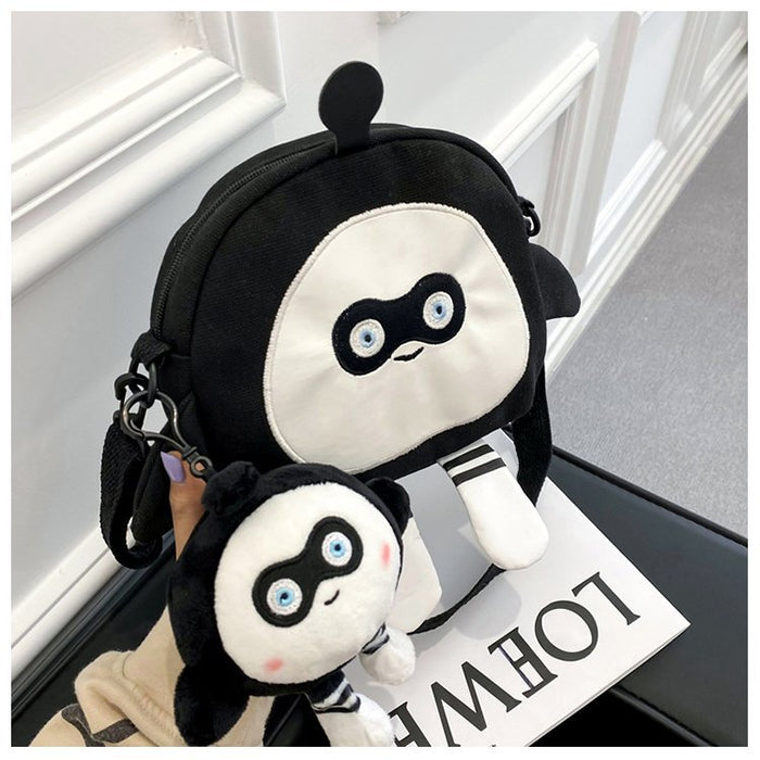 Wholesale New Cute Cartoon Egg Party Canvas Bags Japanese Girls' Casual and Stylish Single Shoulder Backpacks JDC-SD-YT006