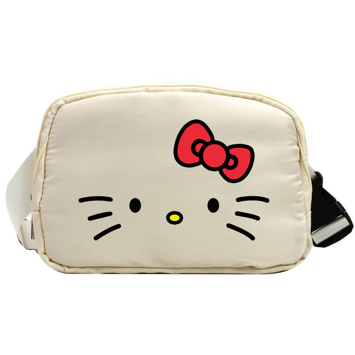 Wholesale Cat Cartoon Waterproof Sports Chest Bag  Versatile Crossbody Bag for Running with Phone Shoulder Bags